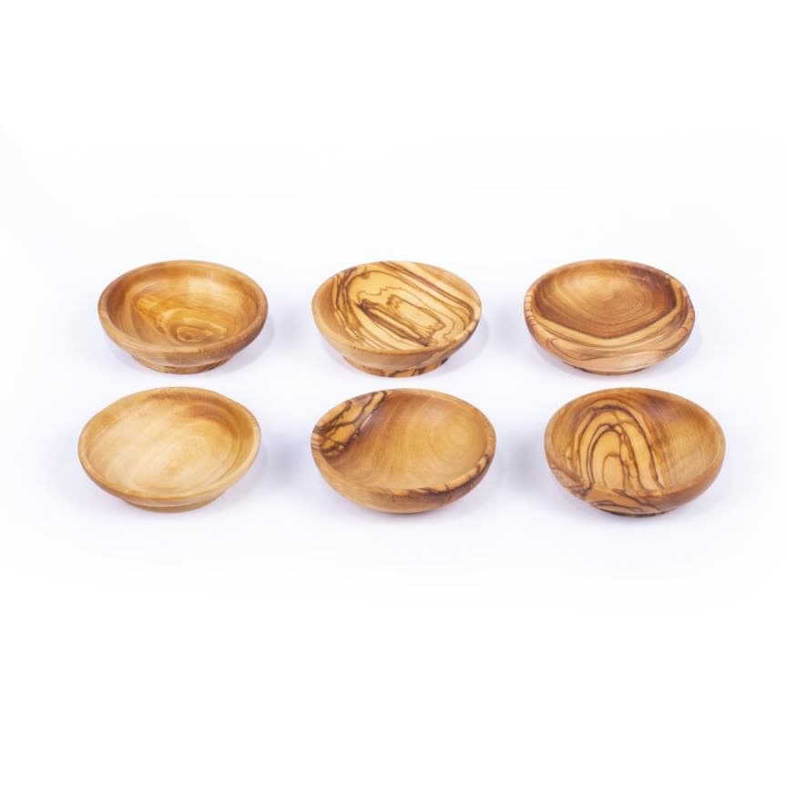Mini Souce Bowl Olive Wooden