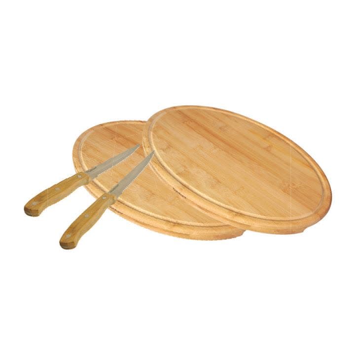 Molida Set-4 Parça Steak Tahtası ve Bıçak