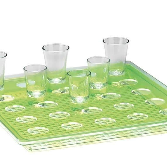Polycarbonat Tepsili Shot Servisi / 25’li