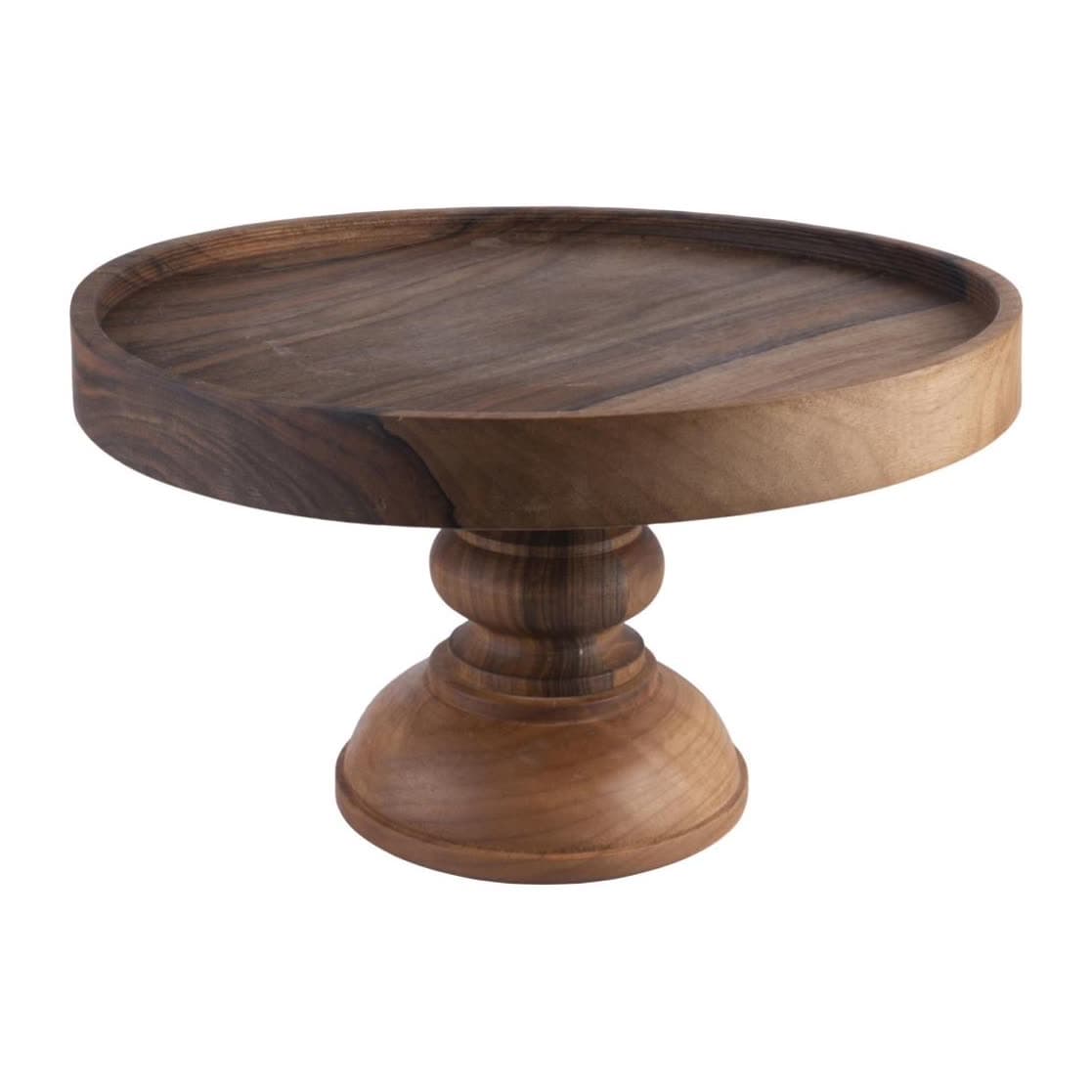 Classic Cake Stand Large Walnut