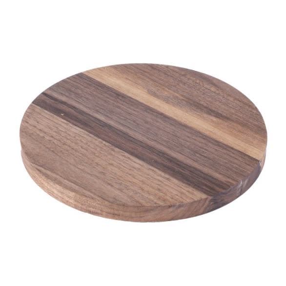 Oval Flat Adapter Walnut