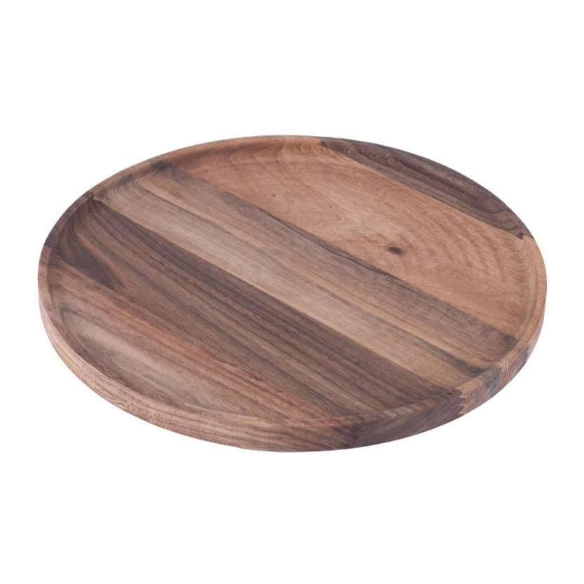Oval Large Flat Adapter Walnut