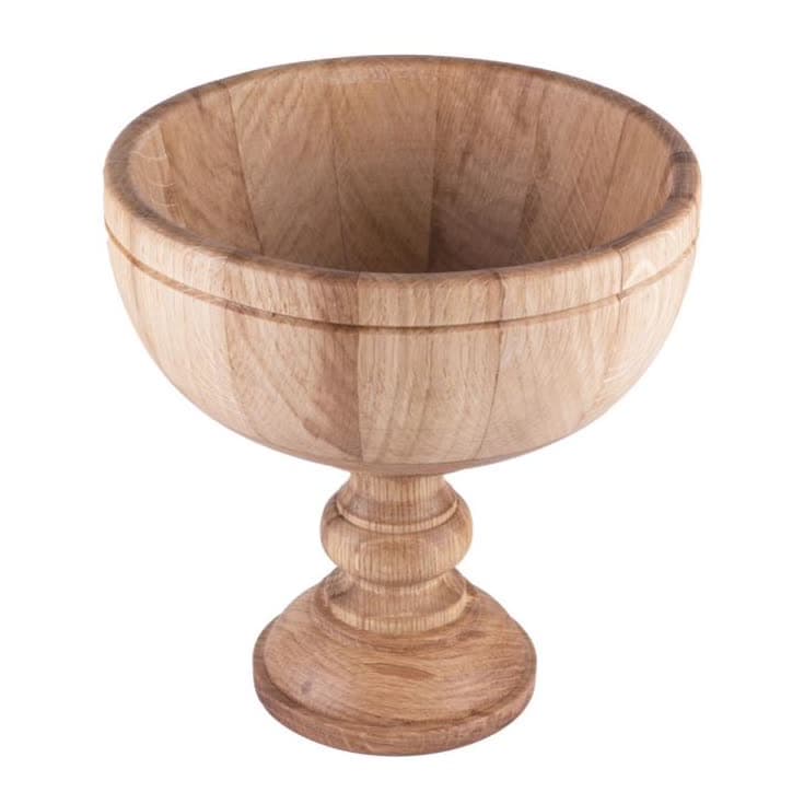 Urn Bowl Small Oak
