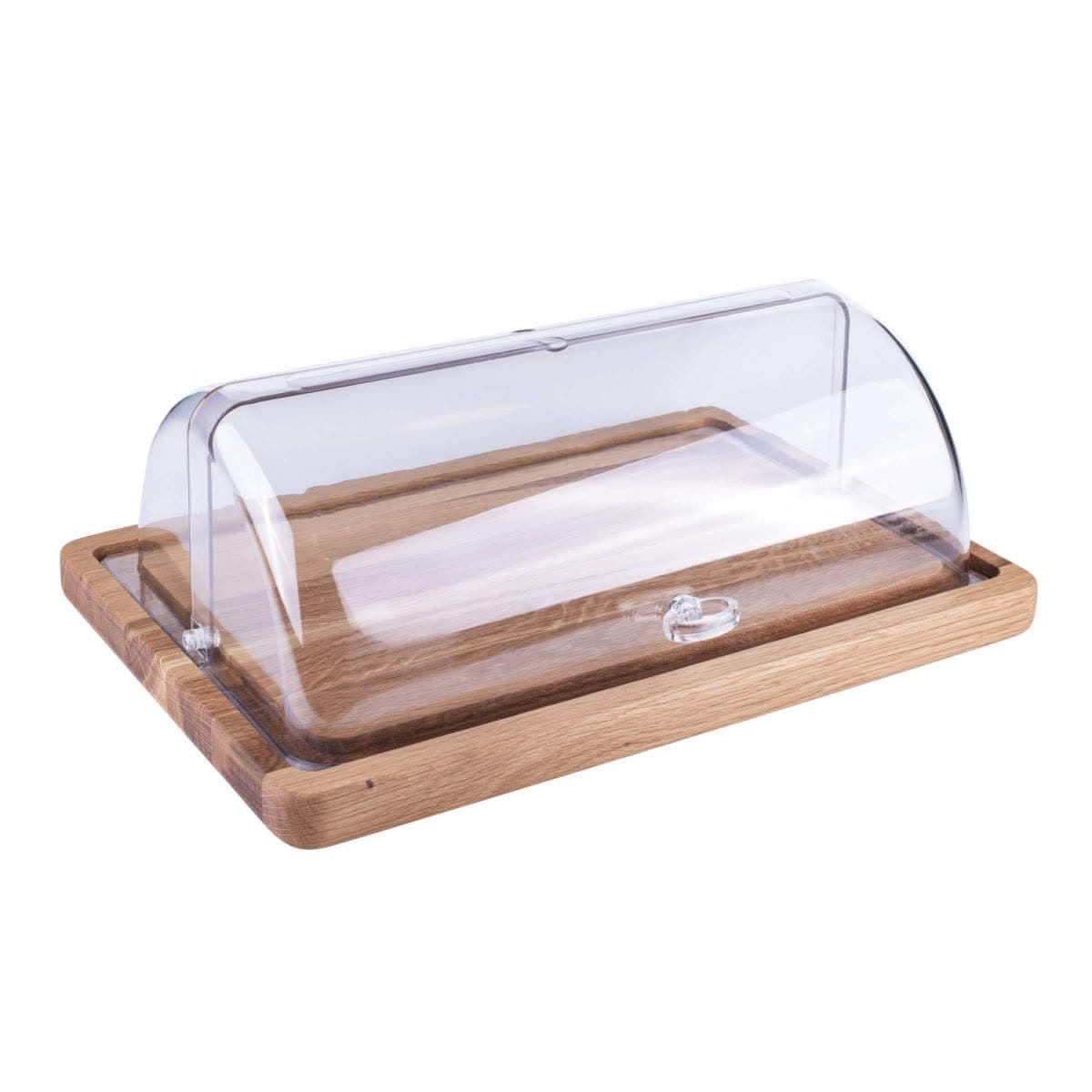 Rectangle Serving Oak