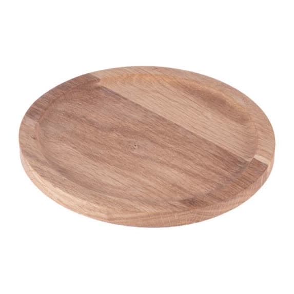 Oval Deep Flat Adapter Oak