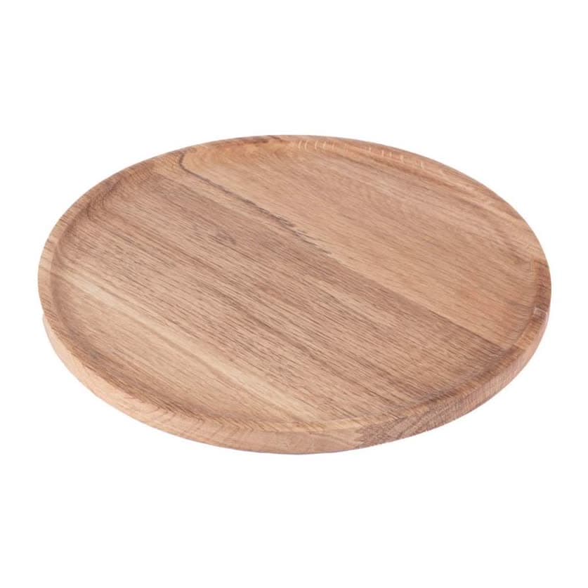 Oval Large Flat Adapter Oak
