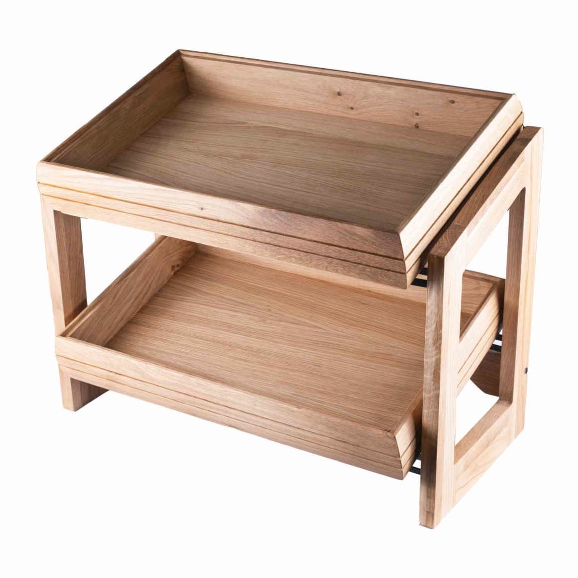 Charm Bread stand Oak 1/1 with 2 pieces 1/1 Charm