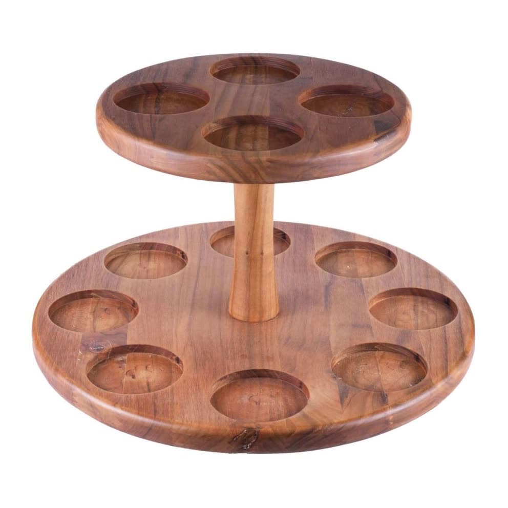 Rotary Stand Two Floor Cherry