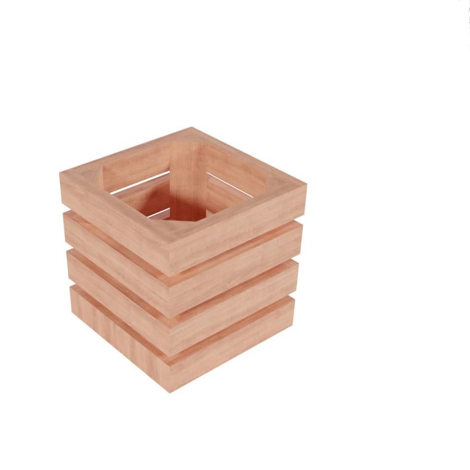 15*15*h15cm Classic Box Cherry