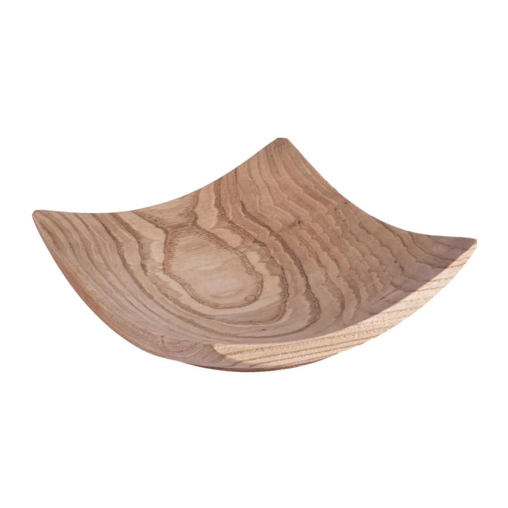 Charm Square bowl Chestnut