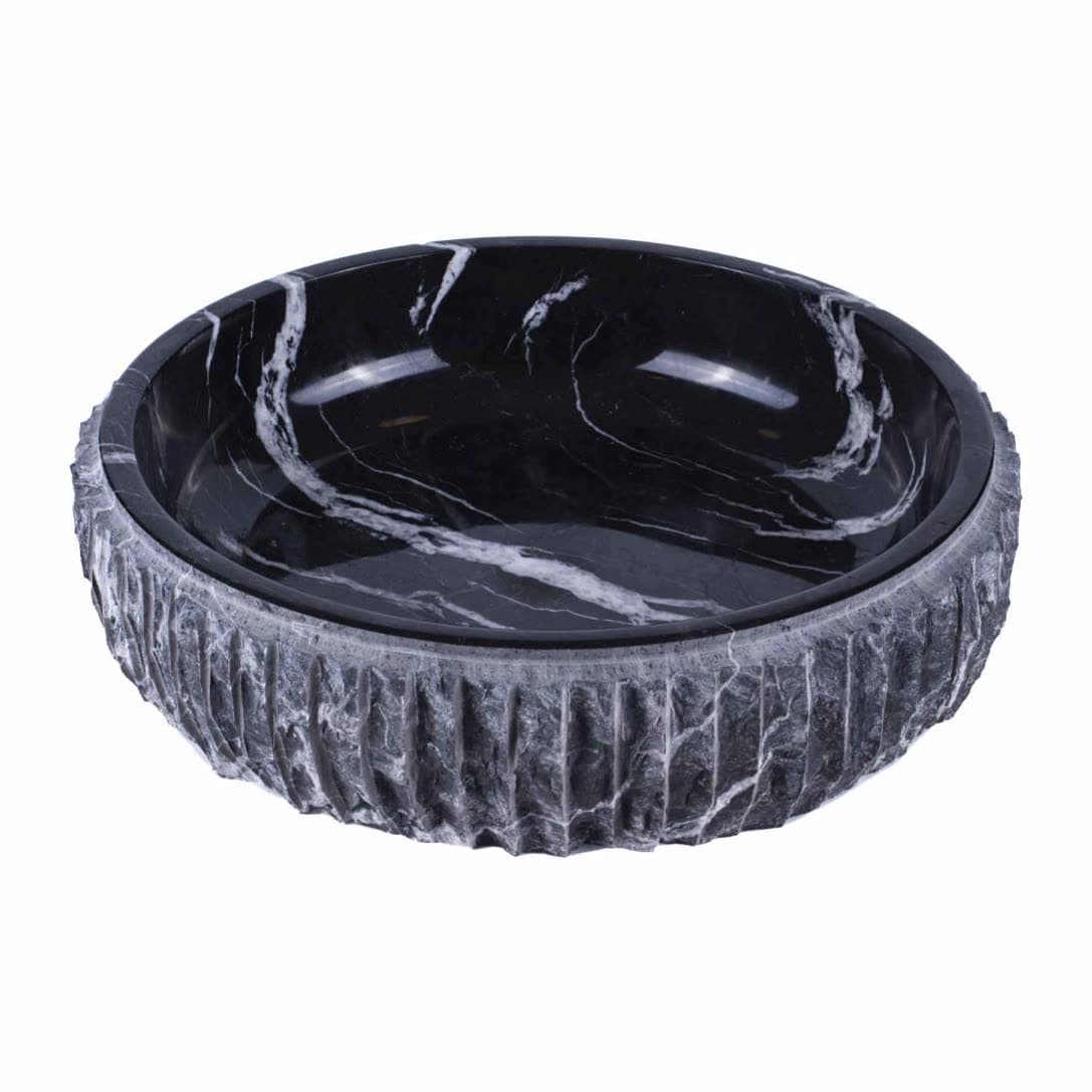 26cm Natural Side Marble Bowl Royal