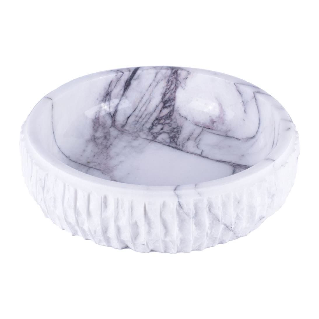 26cm Natural Side Marble Bowl Newyork