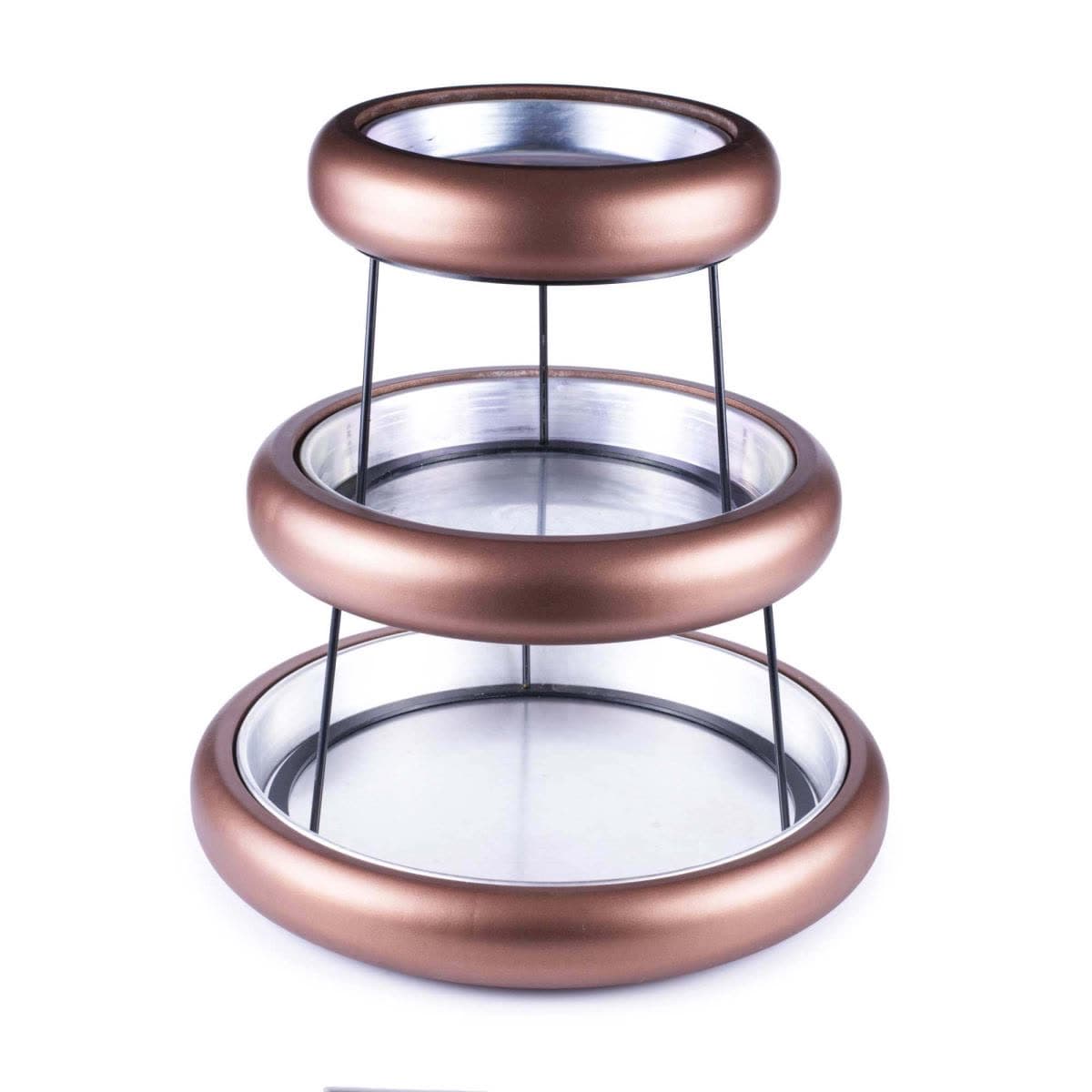 Charm tower stand trio