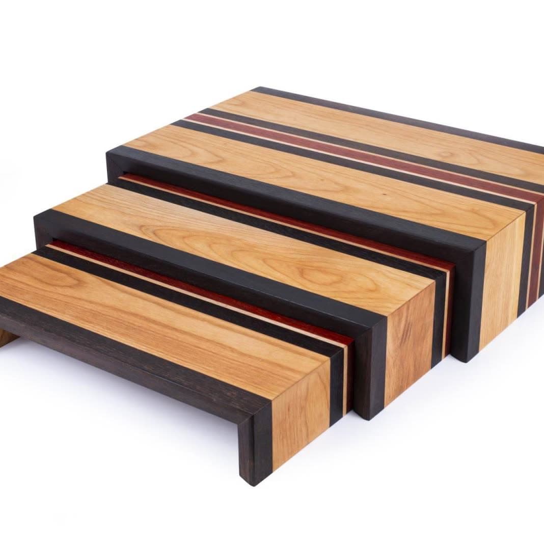 Edge Grain Riser Set