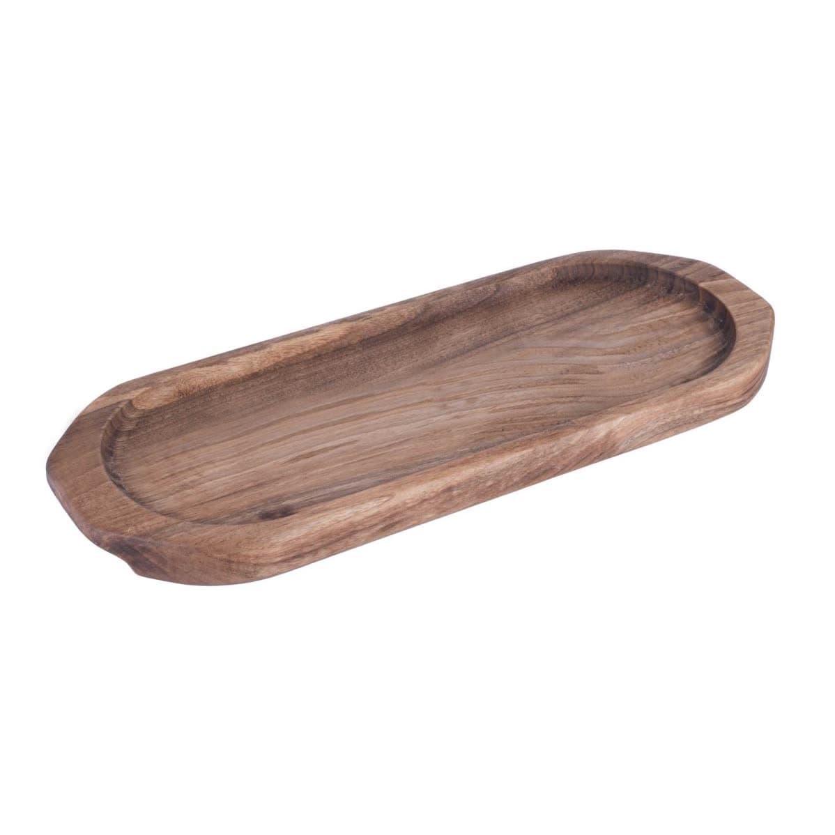 Carisma Pitta Tray Small Walnut