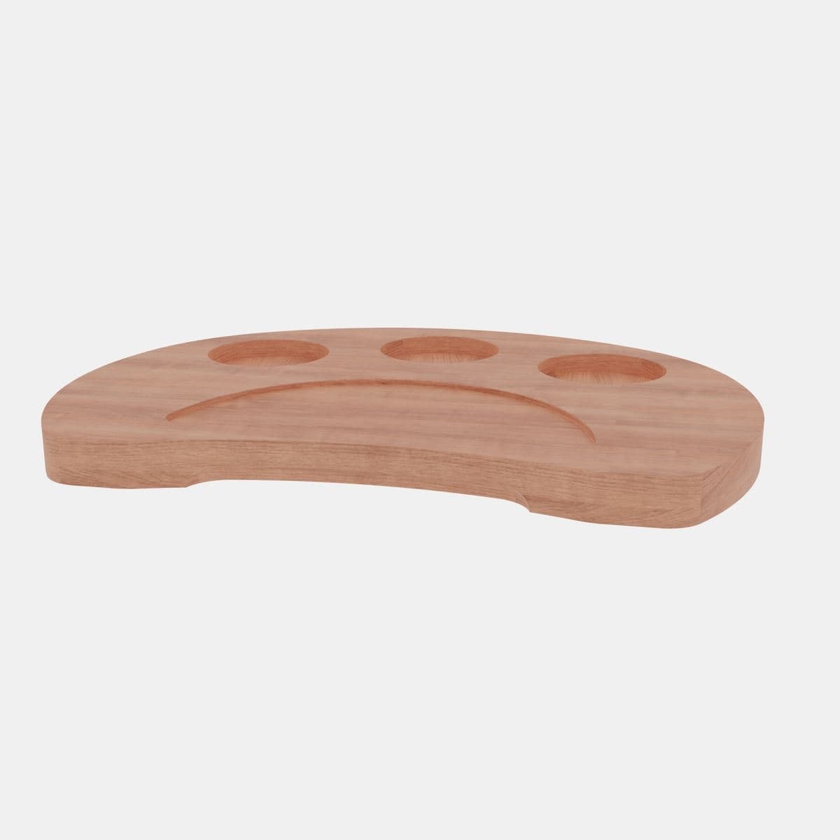Wofe Fajita Pan Wooden Base Cherry