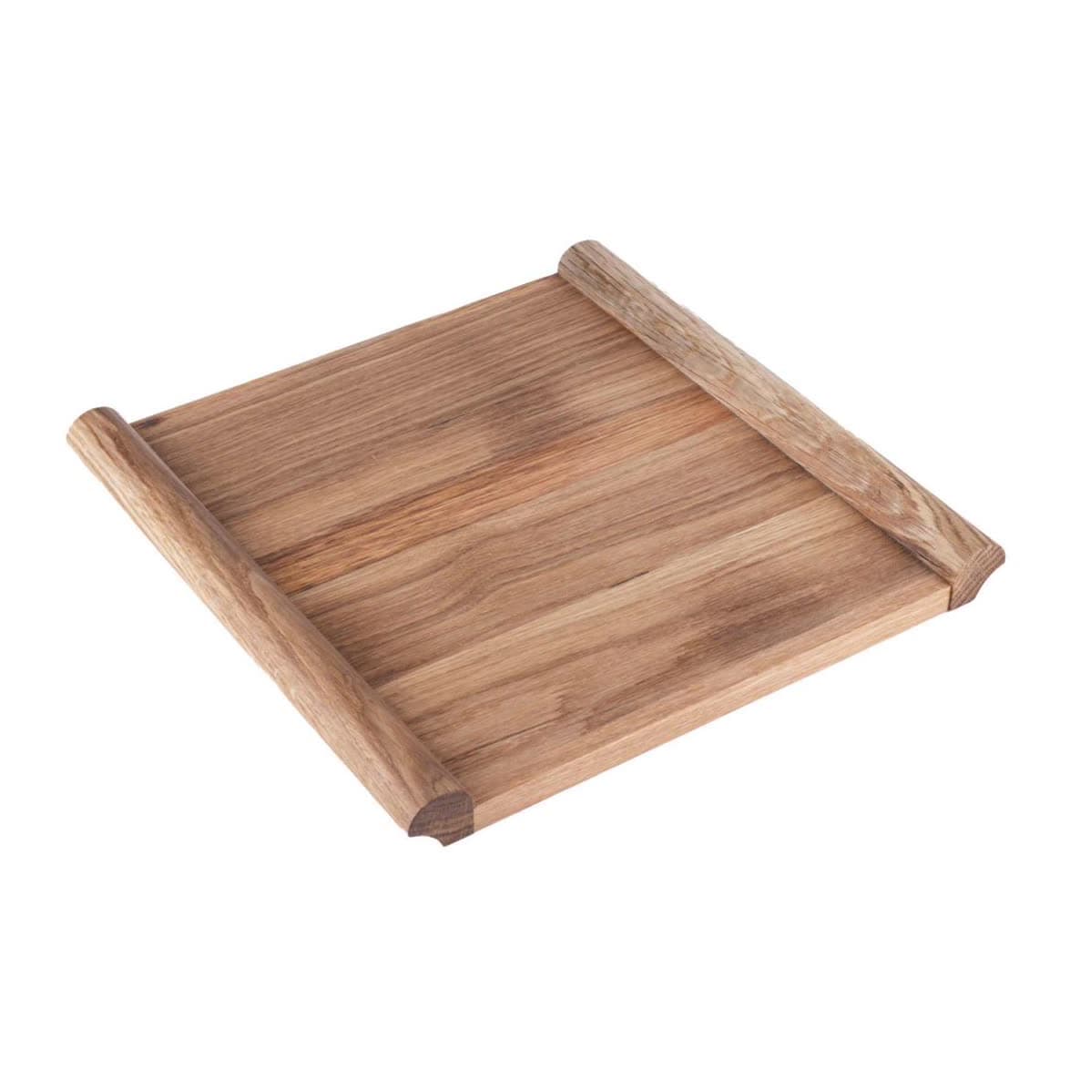 Charm Room Tray Square Oak