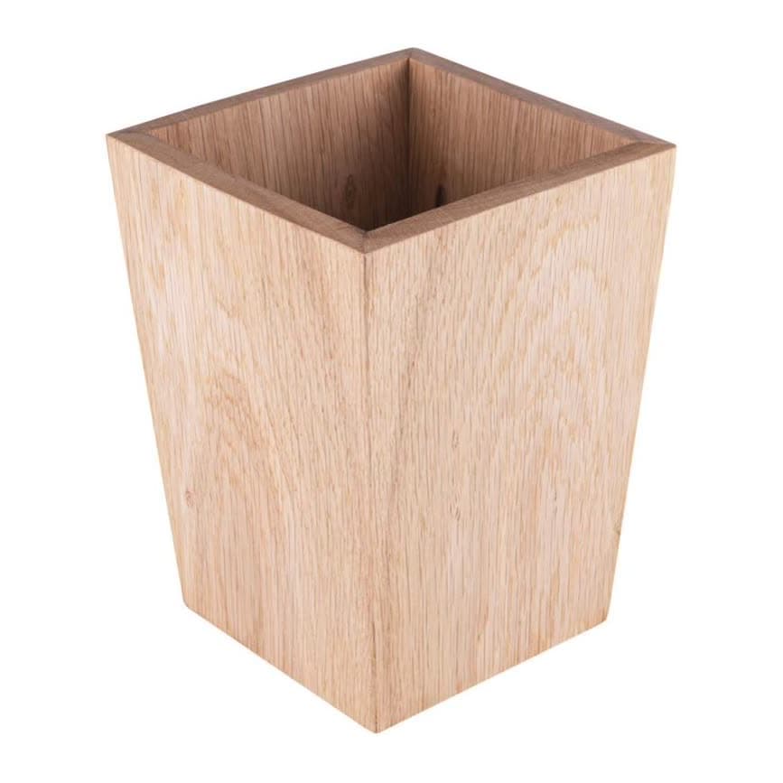 Square Conical Bin Meşe