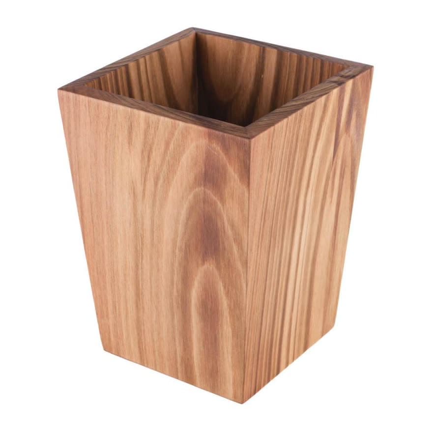 Square Conical Bin Cherry