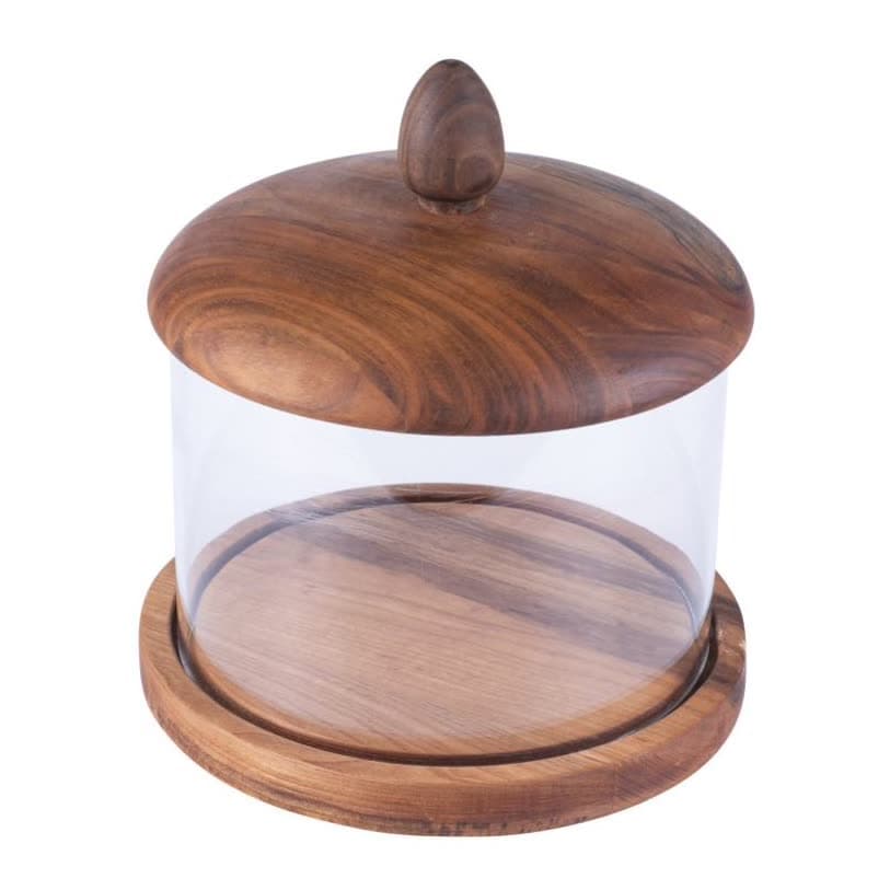 Round Amenity Dome Lid Cherry